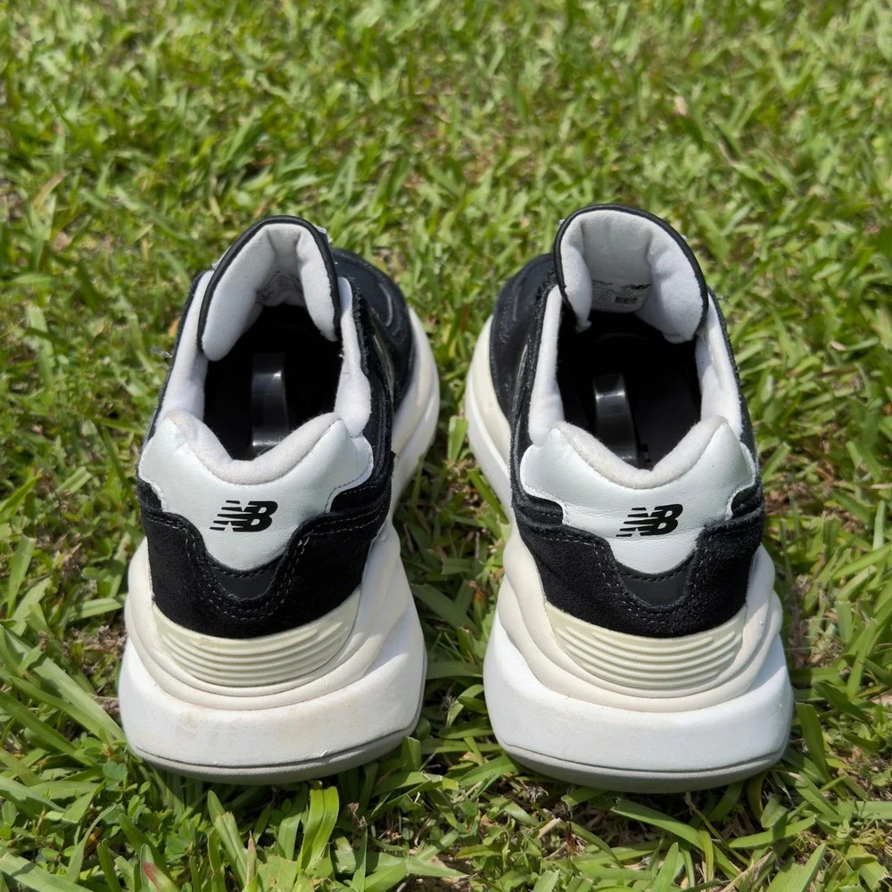 New Balance 57/40 Sneakers Black White Suede M5740SLB Men's Size 6 Women's 7.5-8